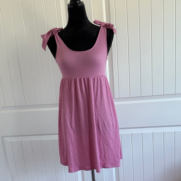 wild fable Dresses & Skirts - Wild Fable Lavender Bow-Tie Mini Dress